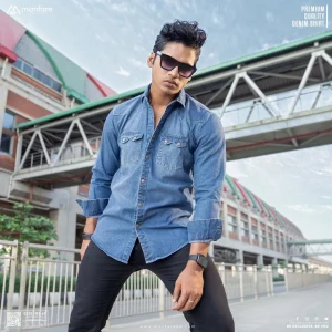 Summer Denim Shirts for Men