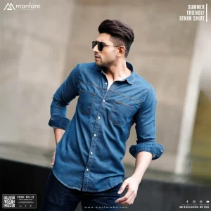 Summer Denim Shirts for Men